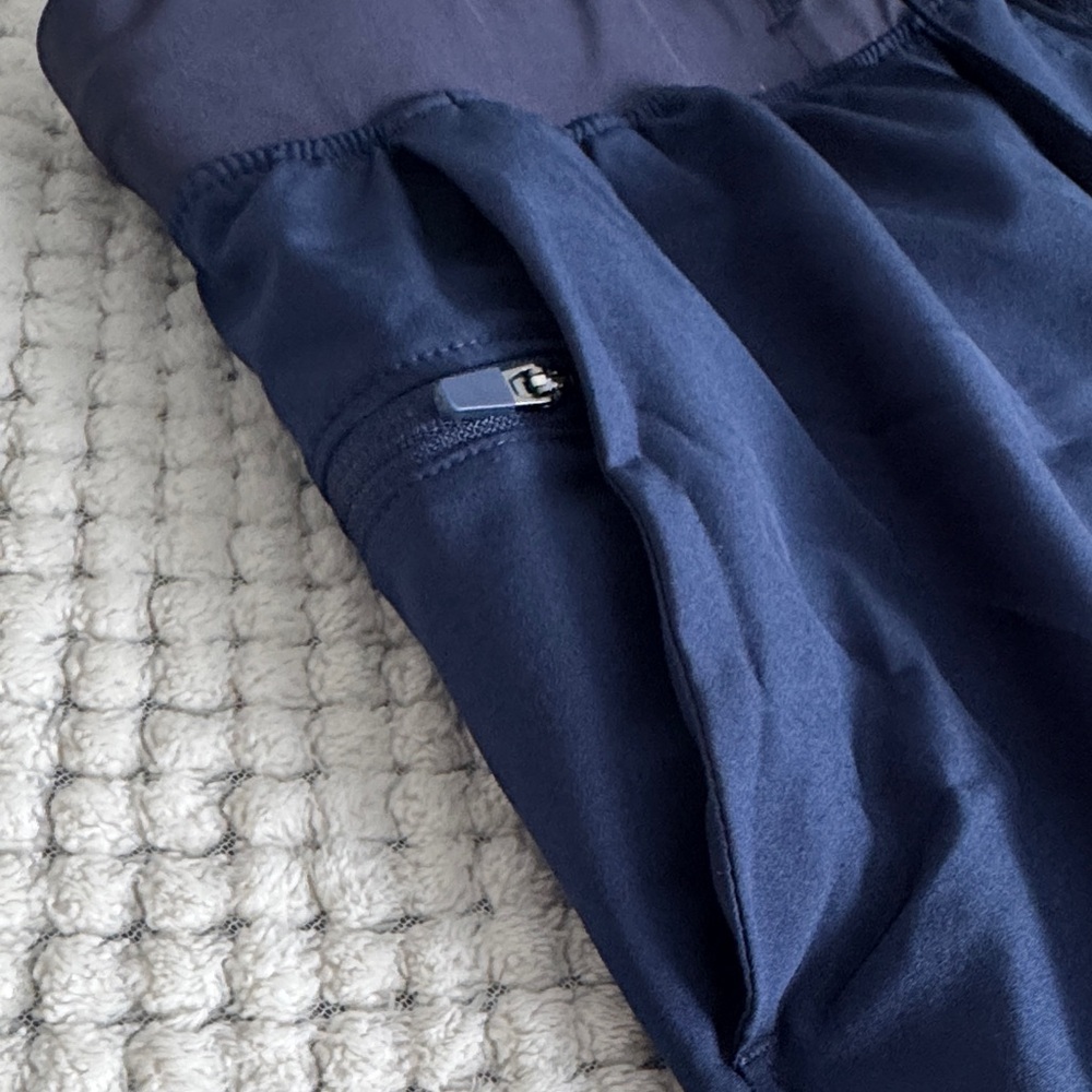 Navy Blue Athletic Shorts- Like New! - Picture 2 of 10